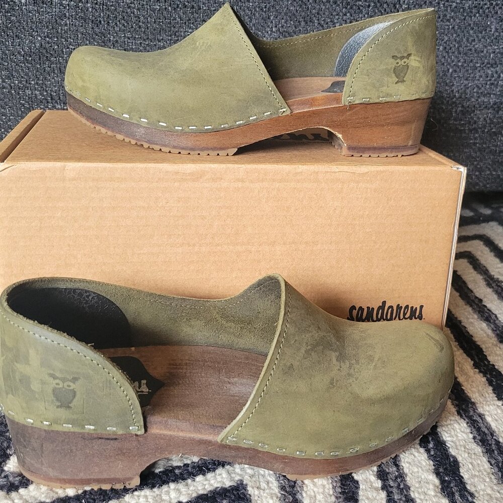 Sandgrens - Brett Low Closed-Back Clog - Size 40 - image 1